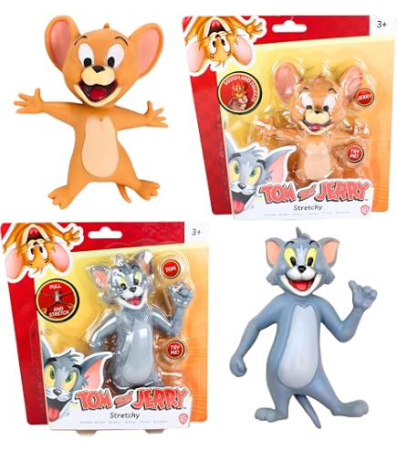 Amazon.com: Tom & Jerry Figure 2-Packs: Skateboarding Tom & Toots